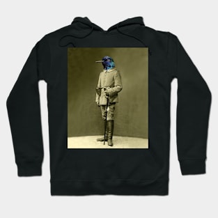 Sepia Copy of Hummingbird Soldier Hoodie